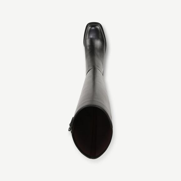 Franco Sarto L-Giselle Wide Calf Knee High Boot Leather Black Size 9.5 M NWOT - Picture 5 of 10